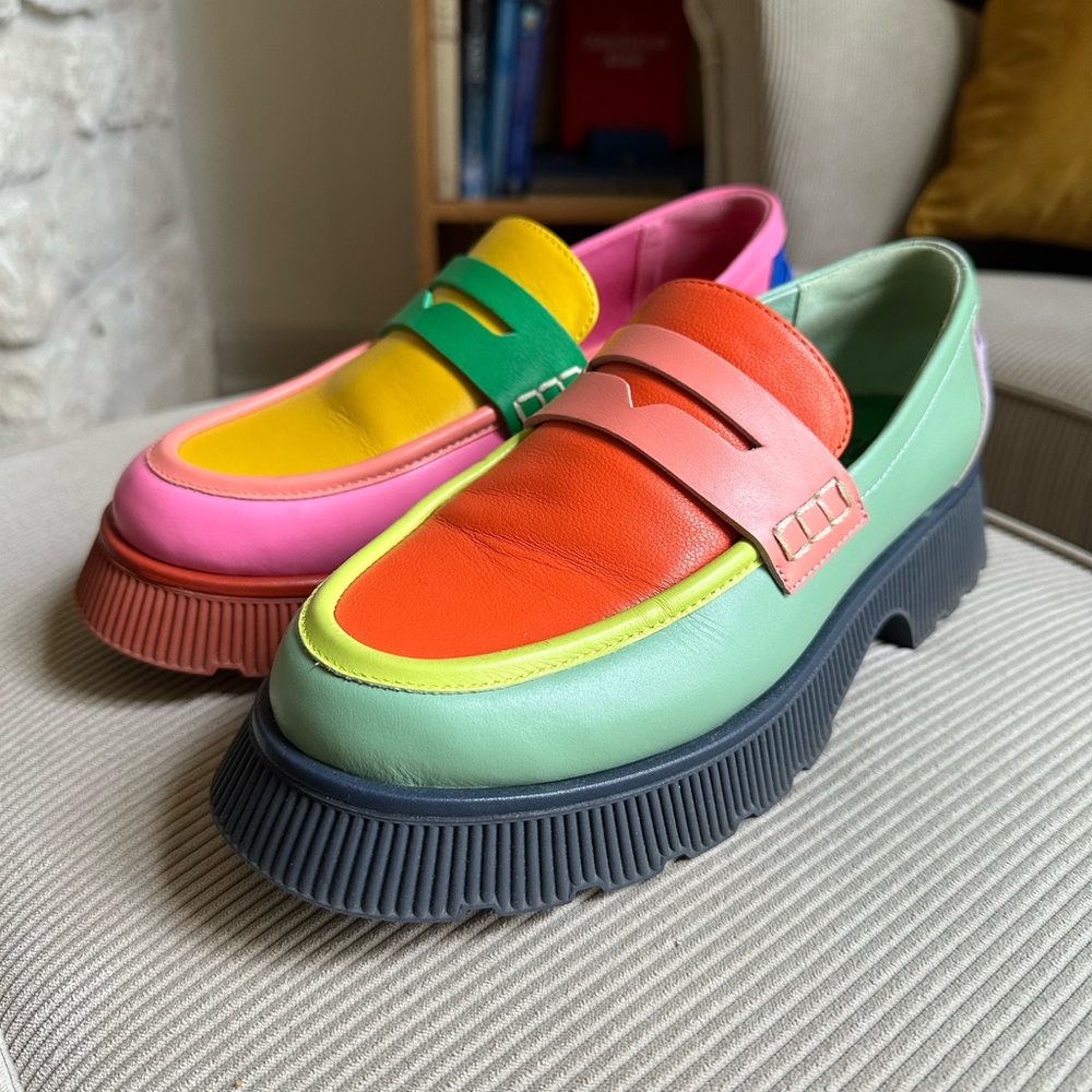Charlotte Stone Loafers - Adam in Solimar